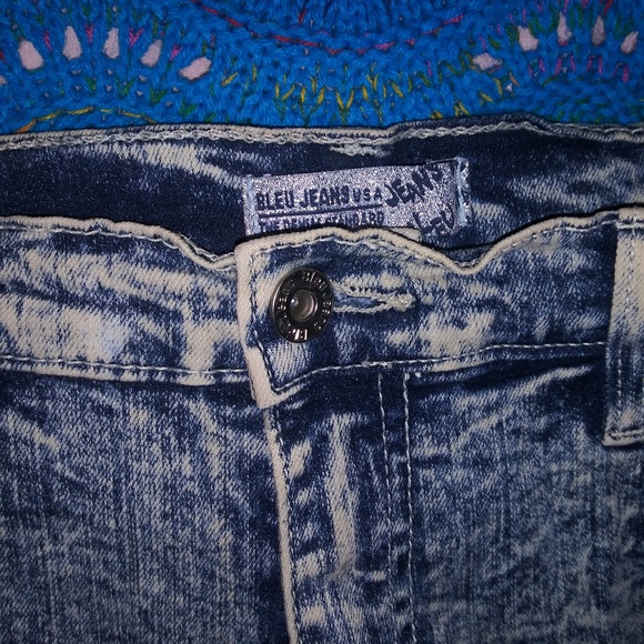 Bleu Jean shorts 2X - Picture 3 of 5